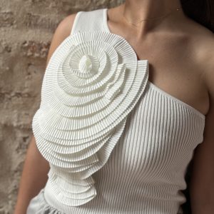 Top Rosa Blanca