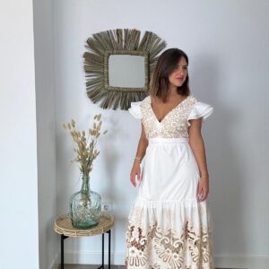 Vestido Bordado